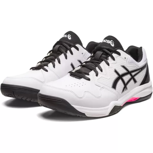 imageASICS Mens GelDedicate 7 Tennis ShoesWhiteHot Pink