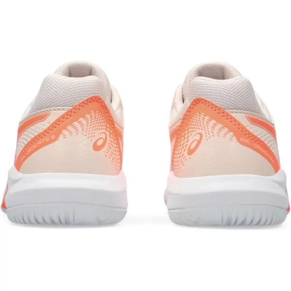 imageASICS Mens GelDedicate 8 Pickleball Tennis ShoePearl PinkSun Coral