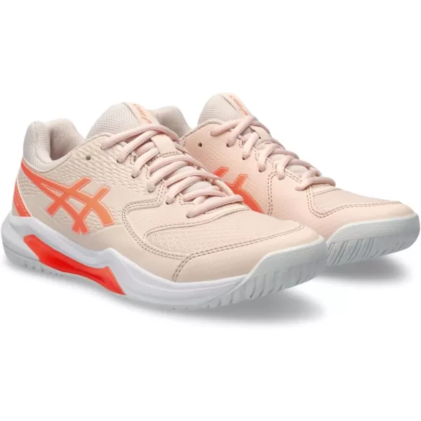 imageASICS Mens GelDedicate 8 Pickleball Tennis ShoePearl PinkSun Coral