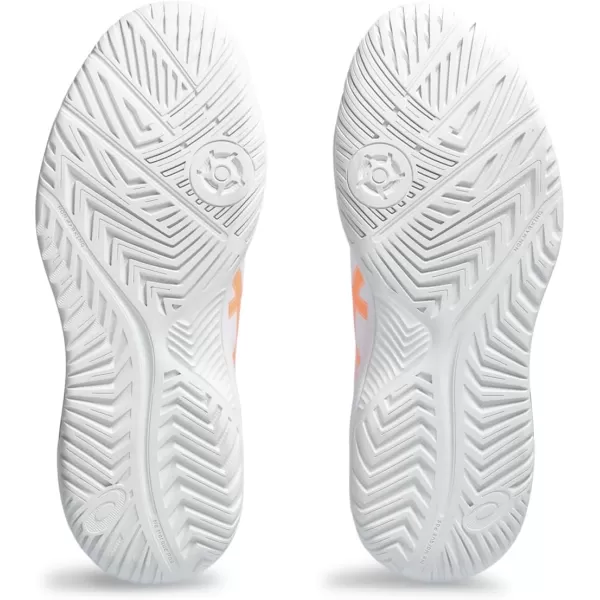 imageASICS Mens GelDedicate 8 Pickleball Tennis ShoeWhiteBright Sunstone