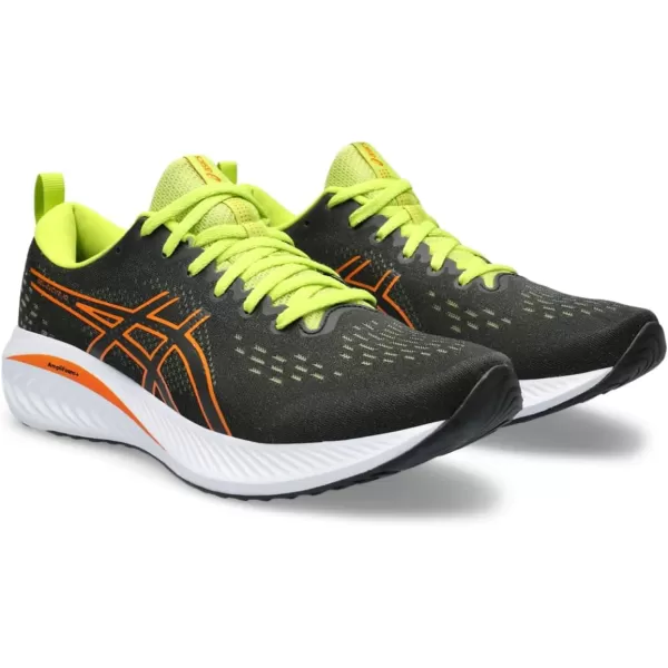 imageASICS Mens GelExcite 10 Running ShoesBlackBright Orange