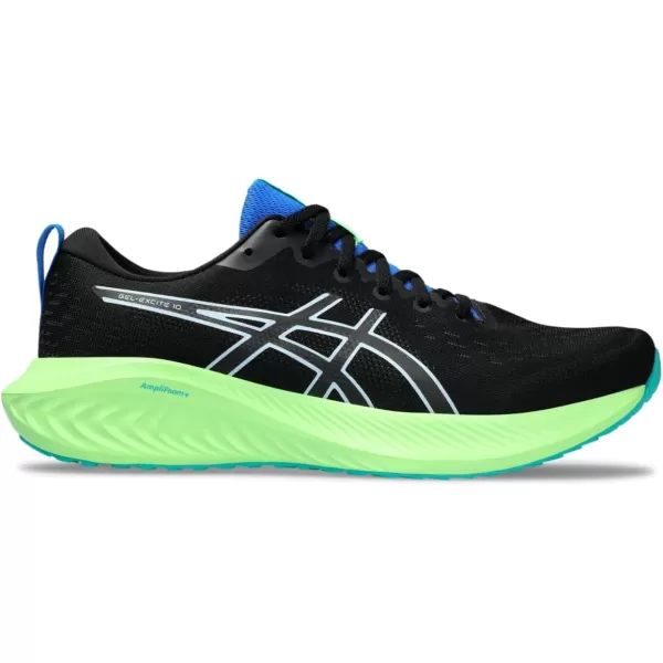 imageASICS Mens GelExcite 10 Running ShoesBlackLight Blue