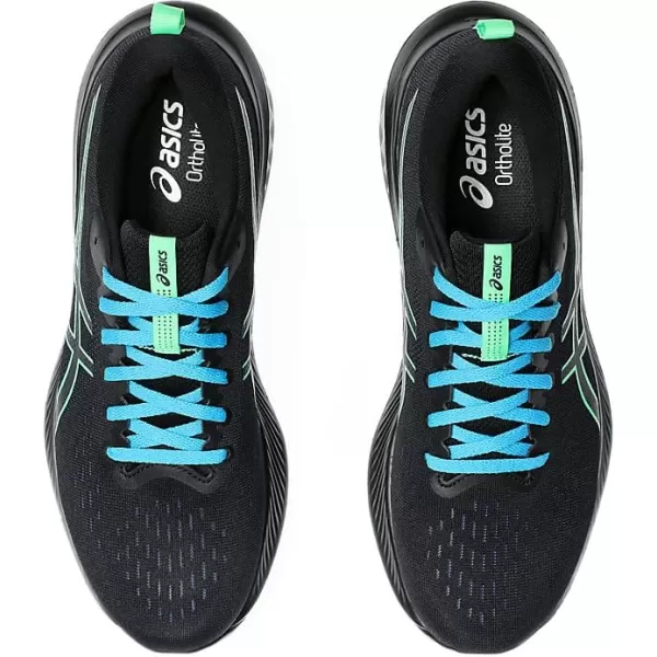 imageASICS Mens GelExcite 10 Running ShoesBlackNew Leaf