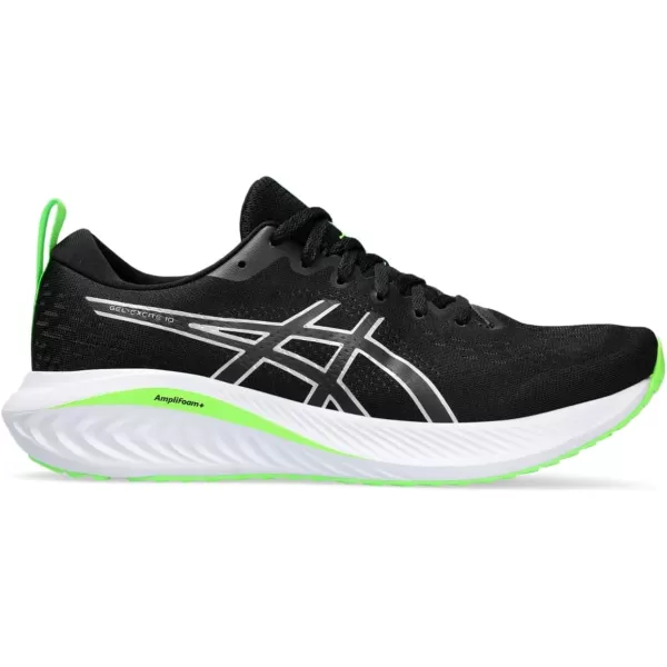 imageASICS Mens GelExcite 10 Running ShoesBlackPure Silver