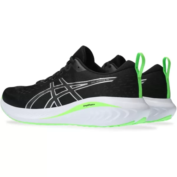 imageASICS Mens GelExcite 10 Running ShoesBlackPure Silver