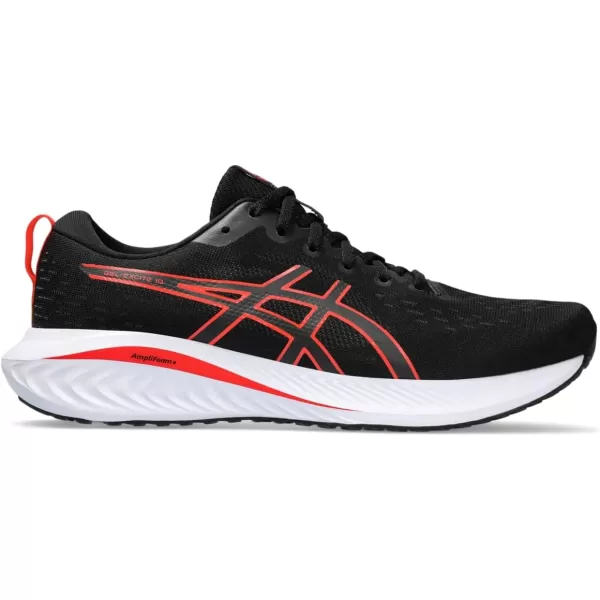 imageASICS Mens GelExcite 10 Running ShoesBlackTrue Red