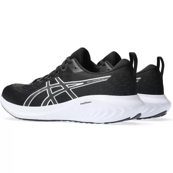 imageASICS Mens GelExcite 10 Running ShoesBlackWhite