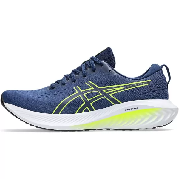 imageASICS Mens GelExcite 10 Running ShoesBlue ExpanseSafety Yellow
