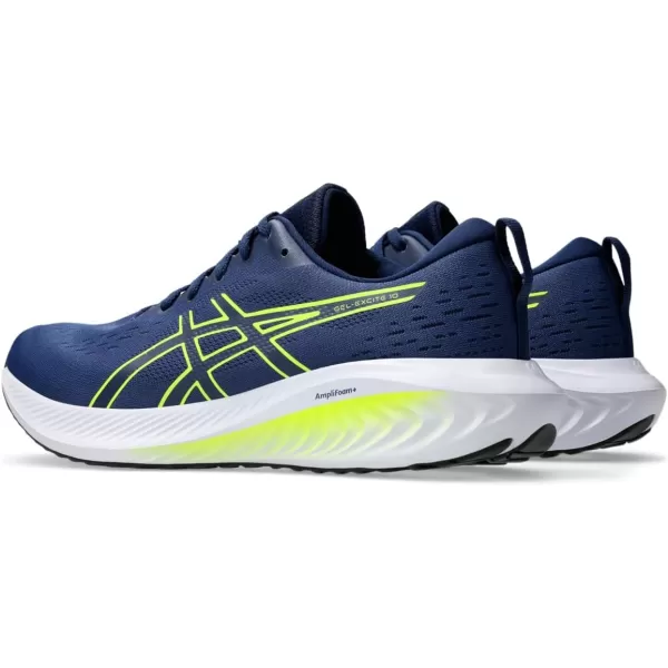 imageASICS Mens GelExcite 10 Running ShoesBlue ExpanseSafety Yellow
