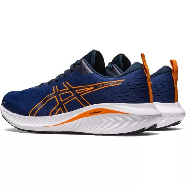 imageASICS Mens GelExcite 10 Running ShoesDeep OceanBright Orange