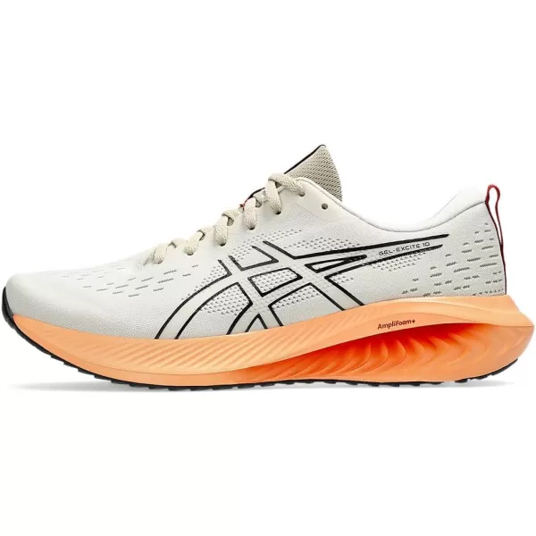 imageASICS Mens GelExcite 10 Running ShoesOatmealBlack