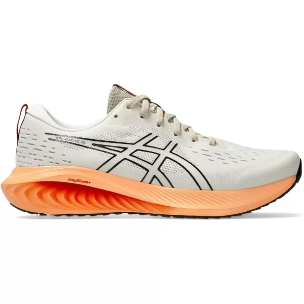 imageASICS Mens GelExcite 10 Running ShoesOatmealBlack