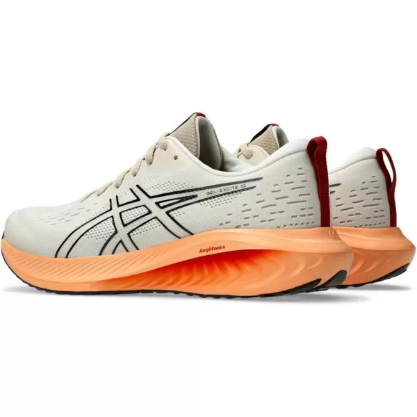 imageASICS Mens GelExcite 10 Running ShoesOatmealBlack