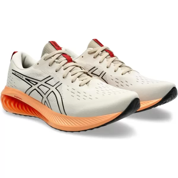 imageASICS Mens GelExcite 10 Running ShoesOatmealBlack