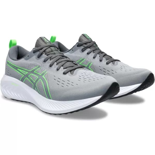 imageASICS Mens GelExcite 10 Running ShoesSheet RockGreen Gecko