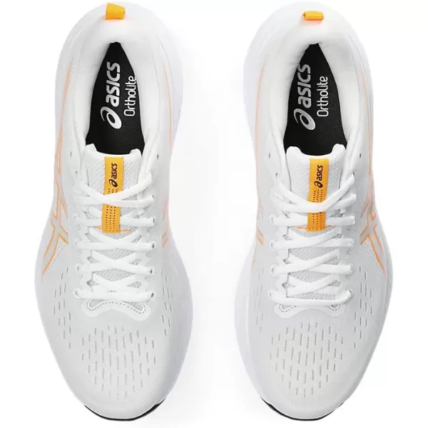 imageASICS Mens GelExcite 10 Running ShoesWhiteOrange Pop