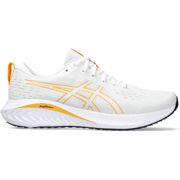 imageASICS Mens GelExcite 10 Running ShoesWhiteOrange Pop