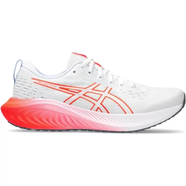 imageASICS Mens GelExcite 10 Running ShoesWhiteSunrise Red