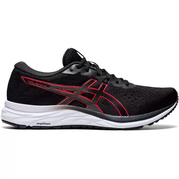 imageASICS Mens GelExcite 7 Running ShoesBlackClassic Red