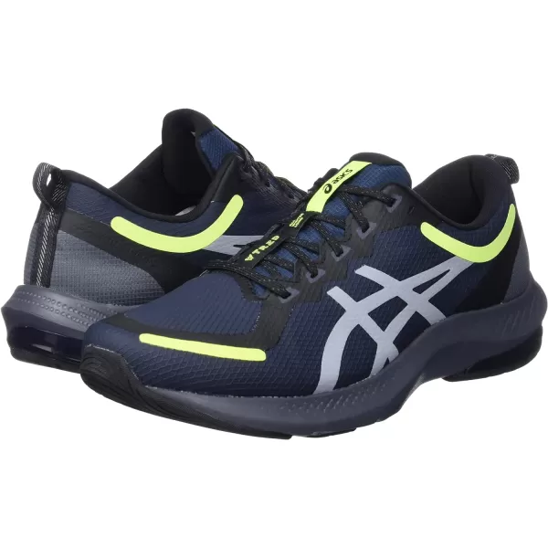 imageASICS Mens GelExcite 8 All Winter Long Running ShoesFrench BlueSafety Yellow