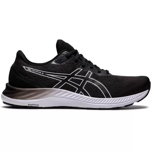 imageASICS Mens GelExcite 8 Running ShoesBlackWhite