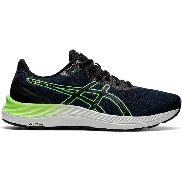imageASICS Mens GelExcite 8 Running ShoesFrench BlueBright Lime