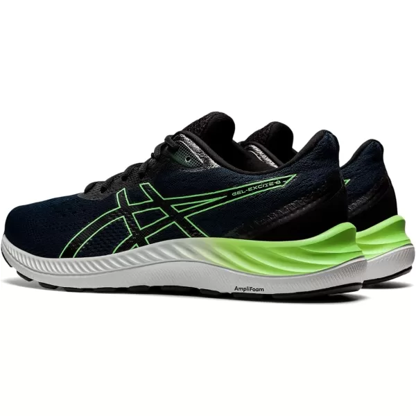imageASICS Mens GelExcite 8 Running ShoesFrench BlueBright Lime