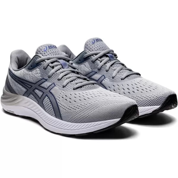imageASICS Mens GelExcite 8 Running ShoesPiedmont GreyMonaco Blue