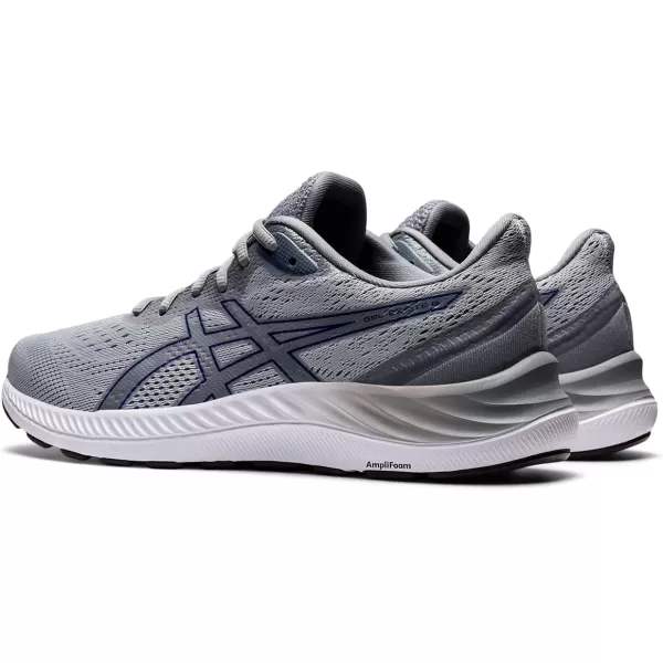 imageASICS Mens GelExcite 8 Running ShoesPiedmont GreyMonaco Blue