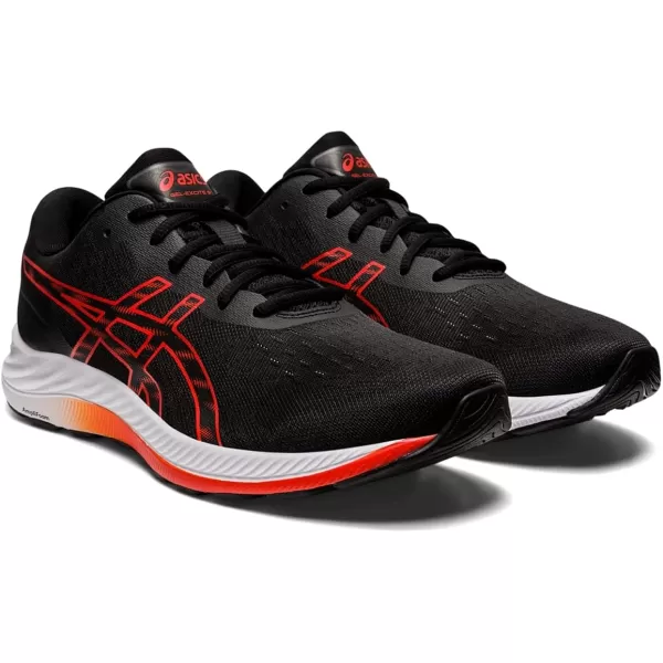 imageASICS Mens GelExcite 9 Running ShoesBlackCherry Tomato