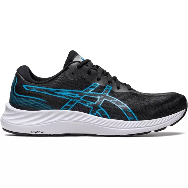 imageASICS Mens GelExcite 9 Running ShoesBlackIsland Blue