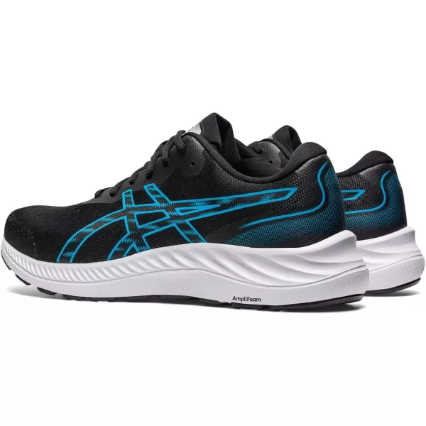 imageASICS Mens GelExcite 9 Running ShoesBlackIsland Blue