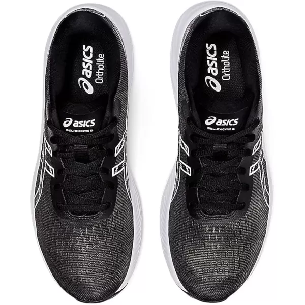 imageASICS Mens GelExcite 9 Running ShoesBlackWhite