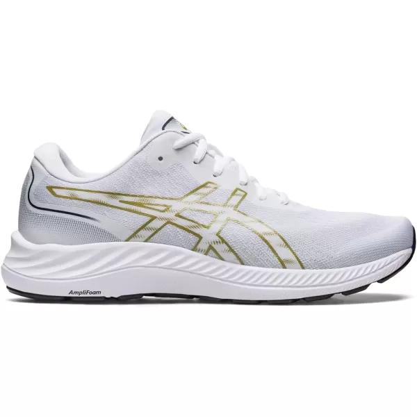 imageASICS Mens GelExcite 9 Running ShoesWhiteOlive Oil