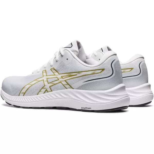 imageASICS Mens GelExcite 9 Running ShoesWhiteOlive Oil