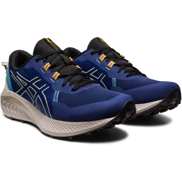 imageASICS Mens GelExcite Trail 2 Running ShoesDeep OceanDried Leaf Green