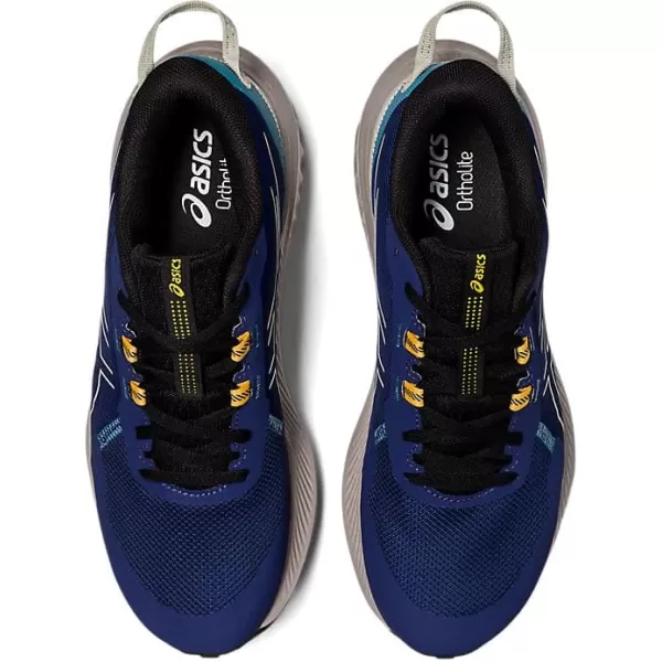 imageASICS Mens GelExcite Trail 2 Running ShoesDeep OceanDried Leaf Green