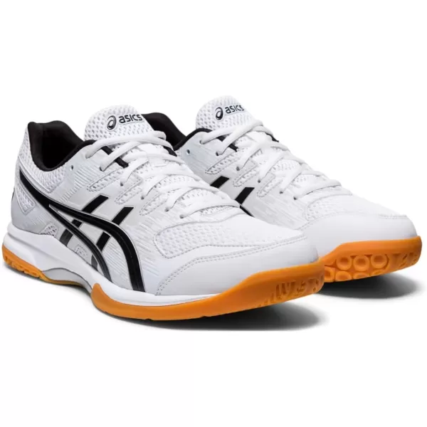 imageASICS Mens GelFurtherup Volleyball ShoesWhiteBlack