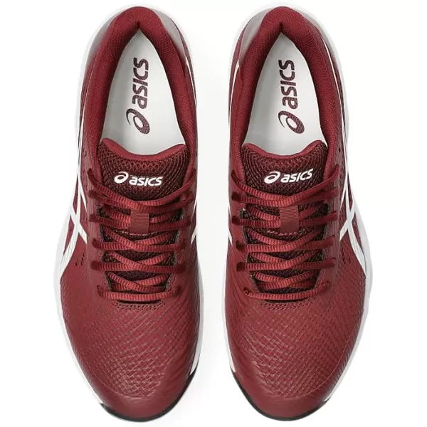 imageASICS Mens GelGame 9 Tennis ShoeAntique RedWhite