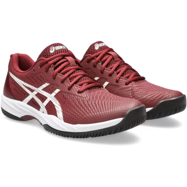 imageASICS Mens GelGame 9 Tennis ShoeAntique RedWhite