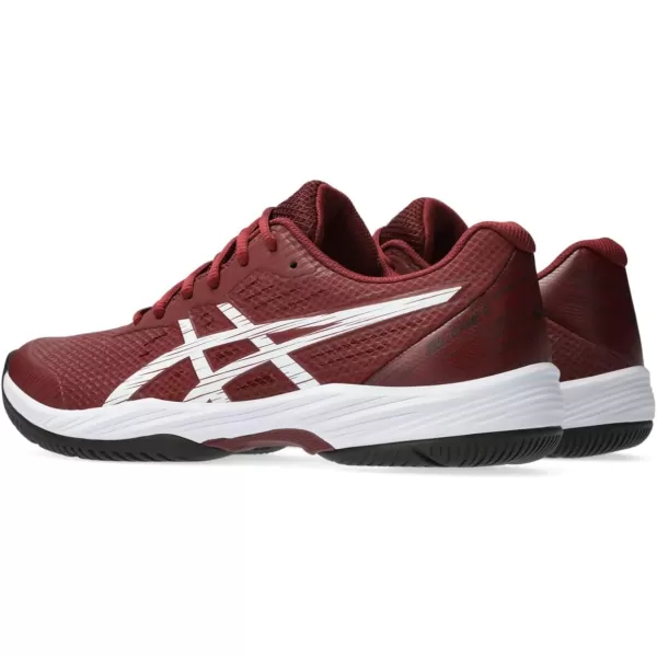 imageASICS Mens GelGame 9 Tennis ShoeAntique RedWhite