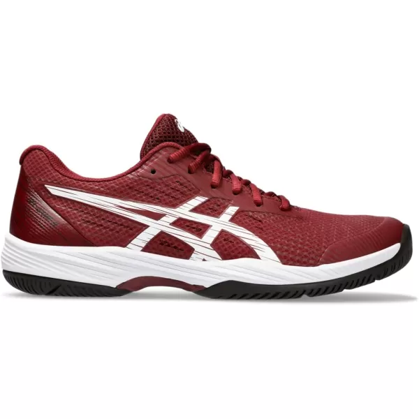 imageASICS Mens GelGame 9 Tennis ShoeAntique RedWhite