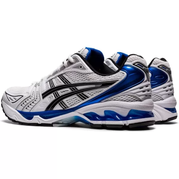 imageASICS Mens GelKayano 14 Sportstyle ShoeWhiteTuna Blue