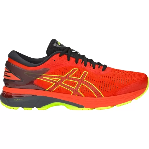 imageASICS Mens GelKayano 25 Running ShoeCherry TomatoFlash