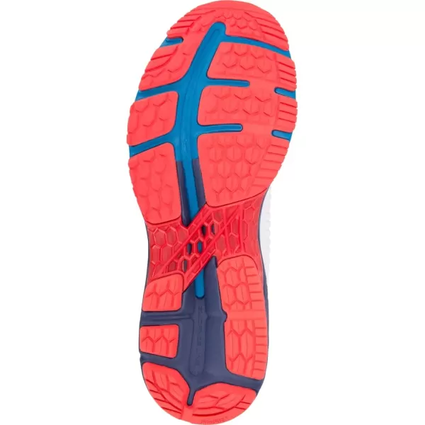 imageASICS Mens GelKayano 25 Running ShoeWhiteBlue Print