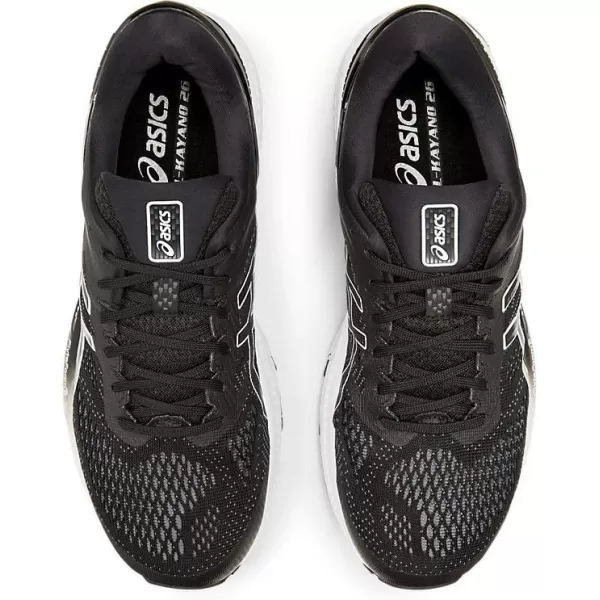 imageASICS Mens GelKayano 26 Running ShoesBlackWhite