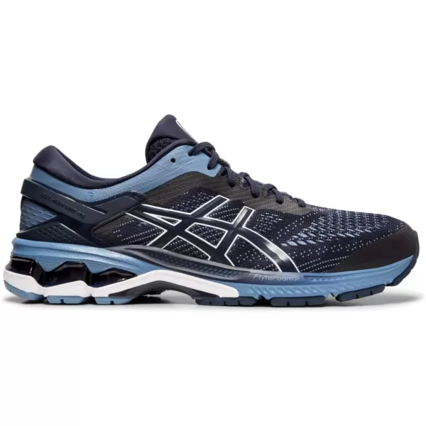 imageASICS Mens GelKayano 26 Running ShoesMidnightGrey Floss