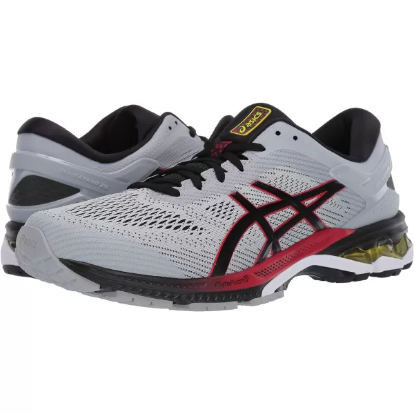 imageASICS Mens GelKayano 26 Running ShoesPiedmont GreyBlack