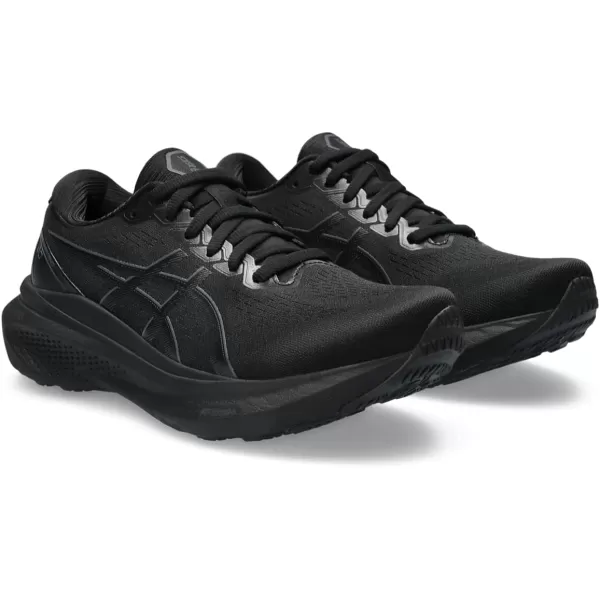imageASICS Mens GelKayano 27 Running ShoesBlackBlack
