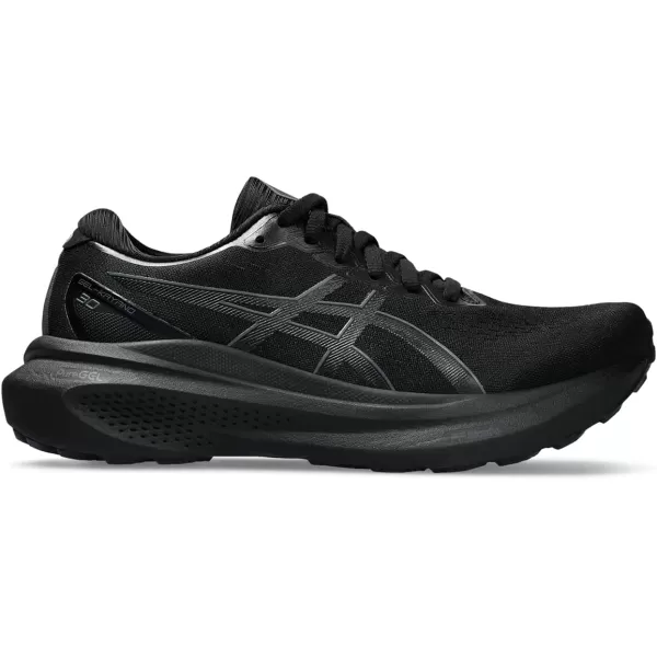imageASICS Mens GelKayano 27 Running ShoesBlackBlack